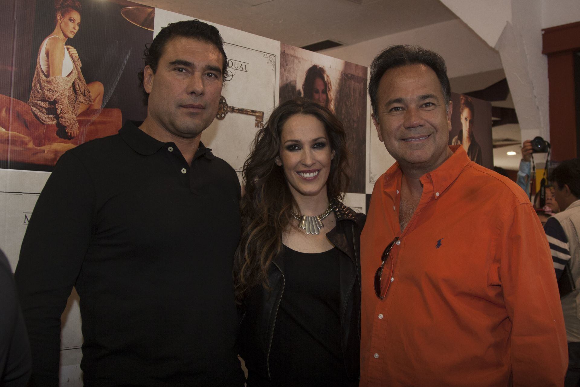 Nicandro Díaz, Eduardo Yañez y Malu Dual