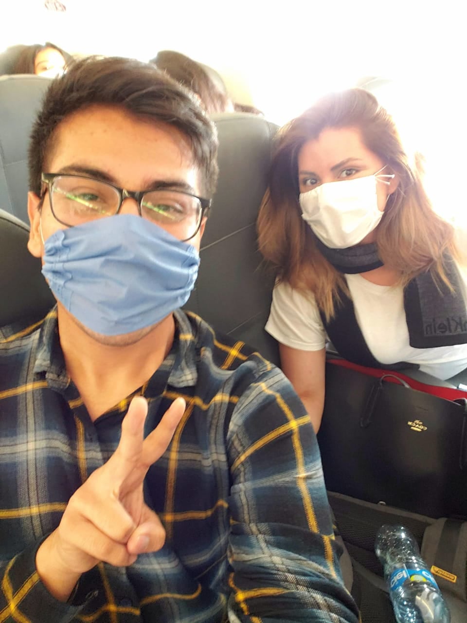 Jacobo Davis rumbo al programa de La Voz en la CDMX. A 9 días de cumplir un año de ese encuentro.