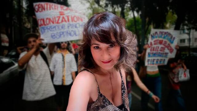Mónica Garza marcha vs gentrificación