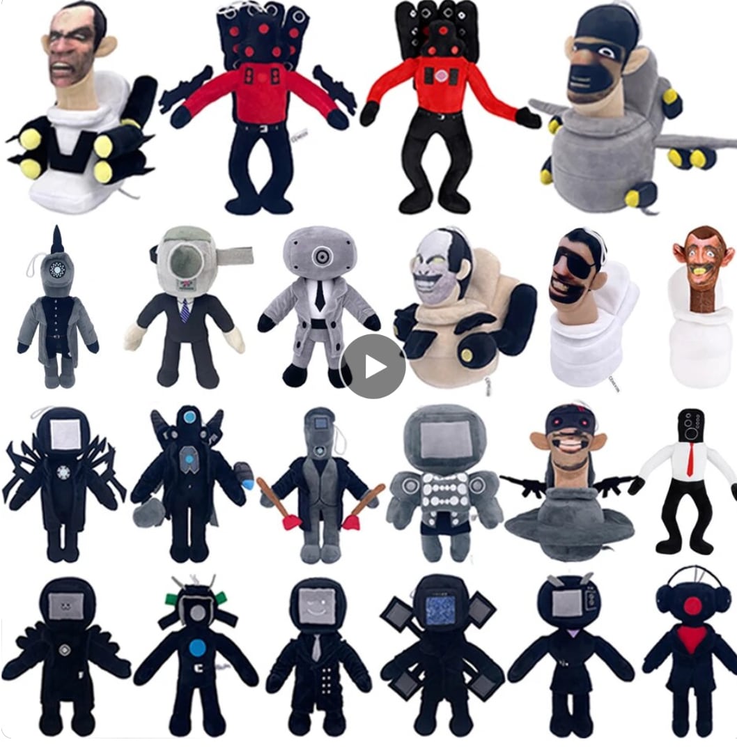 11 juguetes de Skibidi Toilet que puedes comprar en AliExpress