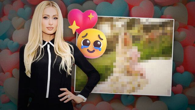 Paris Hilton presume a su bebé, London Marilyn, en una foto familiar de ensueño.