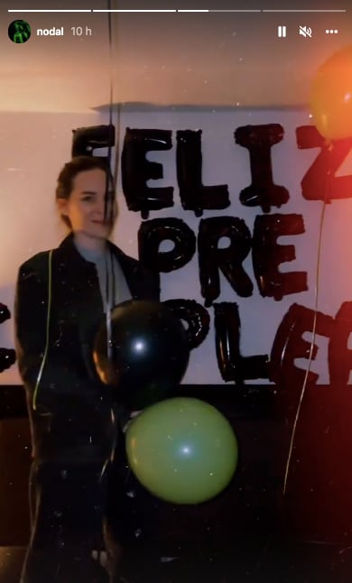 Belinda celebra pre-cumpleaños de Christian Nodal