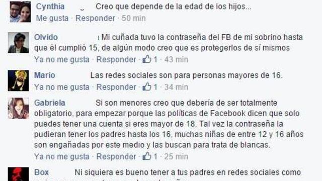 ¿Deben tener los papás las contraseñas de redes sociales de sus hijos?