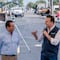 Esteban Villegas y Toño Ochoa supervisan avances de Paseo de la Ferrería