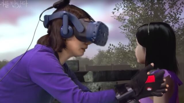 La realidad virtual reune a una madre con su difunta hija