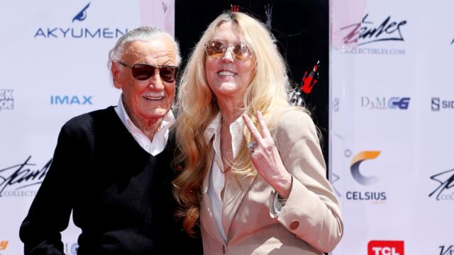 Stan Lee y su hija, J. C. Lee