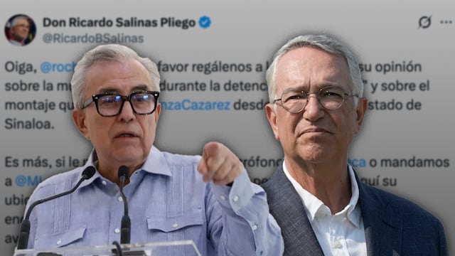 El desafío que Ricardo Salinas Pliego lanzó a Rubén Rocha Moya