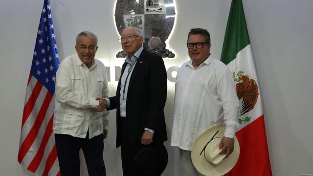 Rubén Rocha y Ken Salazar