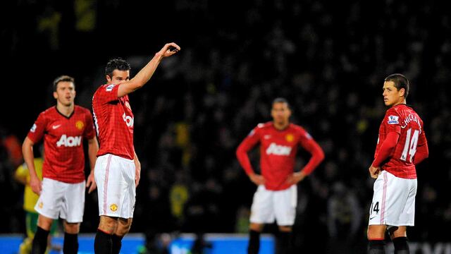 "Chicharito" con el ManU