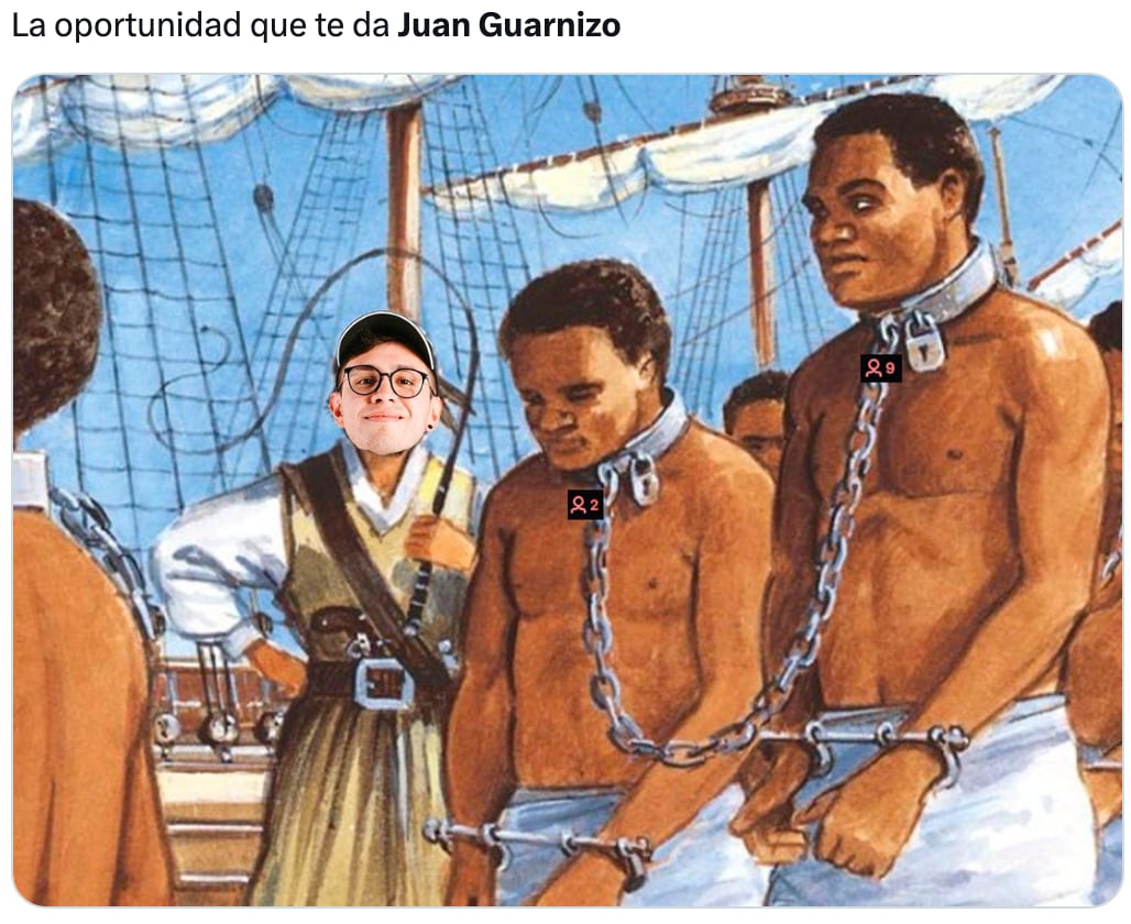 Memes de JuanSGuarnizo por su nueva polémica