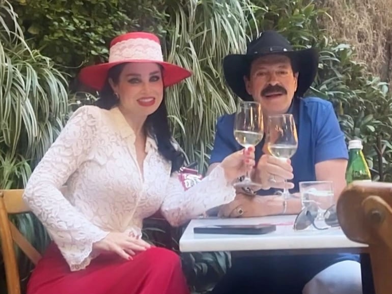 Lupita Arreola y Sergio Goyri