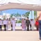 Claudia Sheinbaum y Evelyn Salgado presentan el Marinabús como nueva opción de movilidad en Acapulco