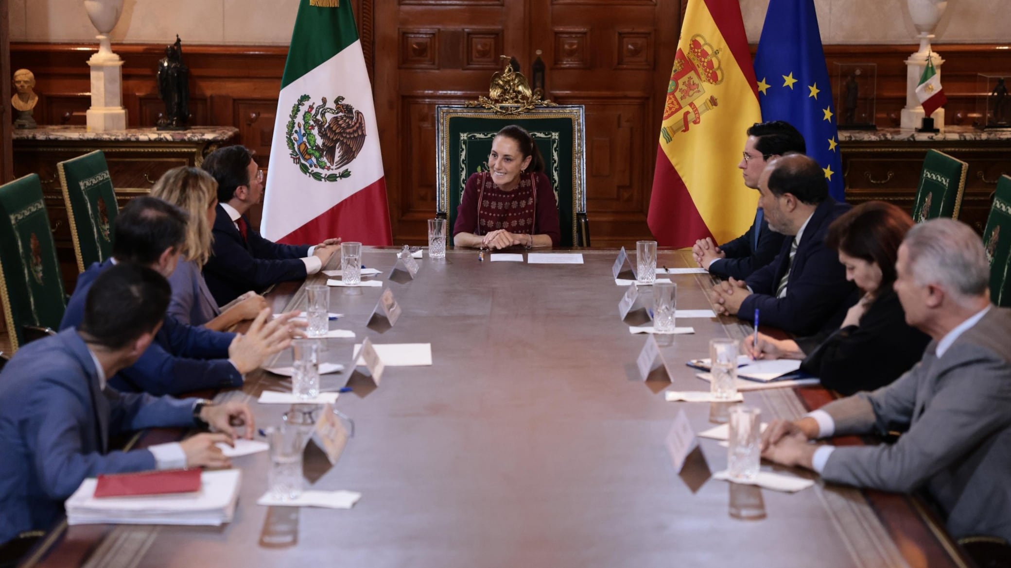 Sheinbaum impulsa más exposiciones en España sobre la cultura de México