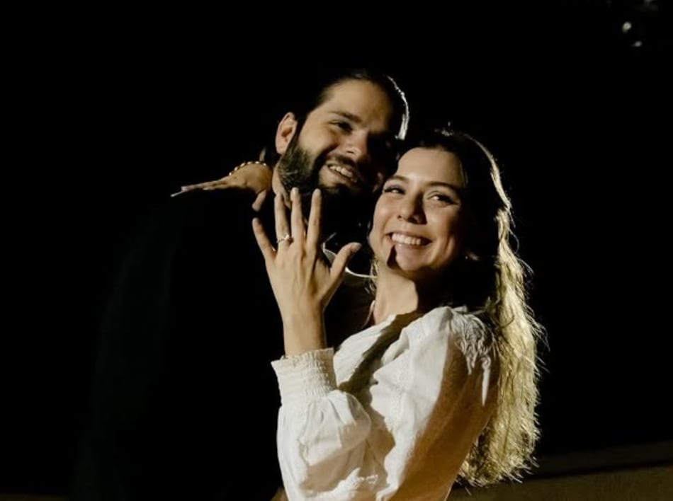 Farid Dieck y Jessica Fernández están comprometidos