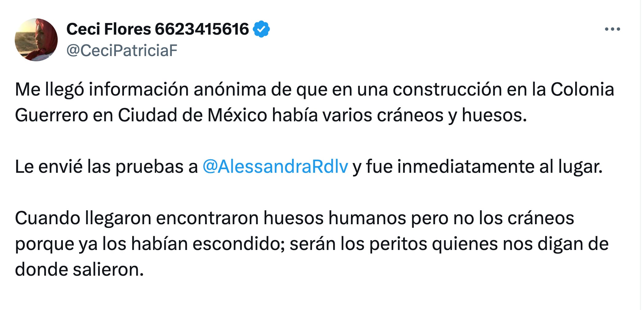 Hallan cráneos en colonia Guerrero