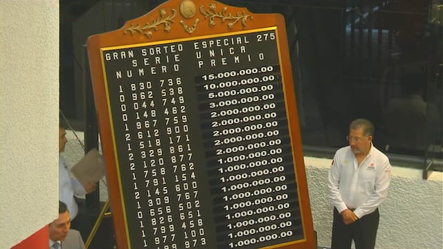 Resultados Gran Sorteo Especial 275 de Lotería Nacional en vivo: ganadores de hoy 27 de junio
