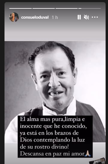 Consuelo Duval sobre muerte de Sammy Pérez.