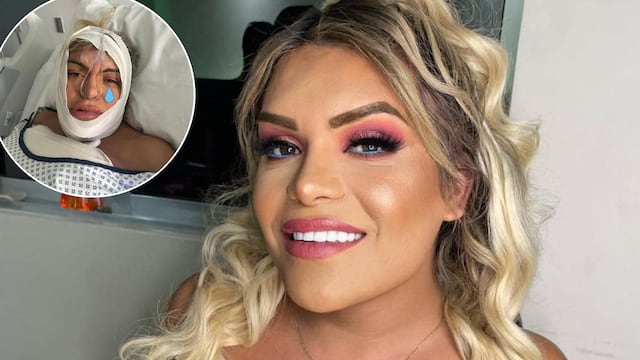 Wendy Guevara ya salió de su cirugía estética y las lágrimas no faltaron.