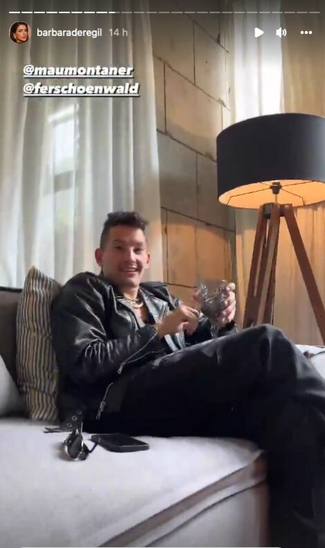 Mau Montaner come con Bárbara de Regil