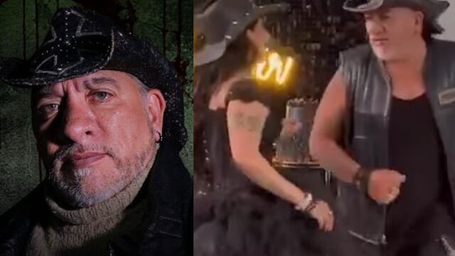 Carlos Trejo se casó en una boda dark