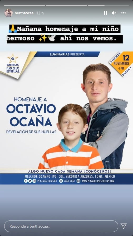 Octavio Ocaña tendrá un homenaje