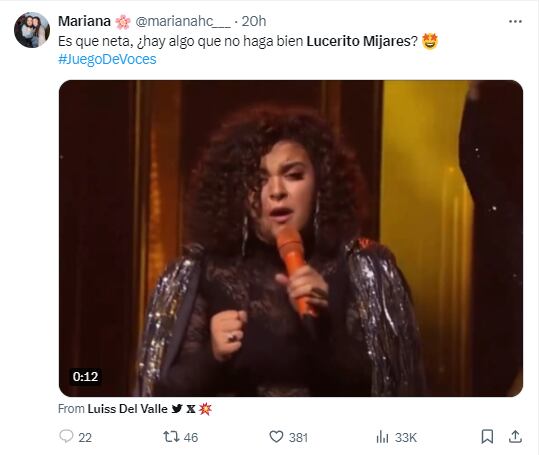 Memes de Lucero Mijares en Juego de Voces 2024