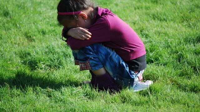 Niña llorando