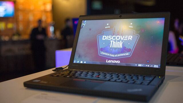 Una de las nuevas Lenovo ThinkPad X