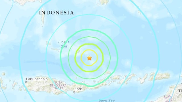 Sismo en Indonesia