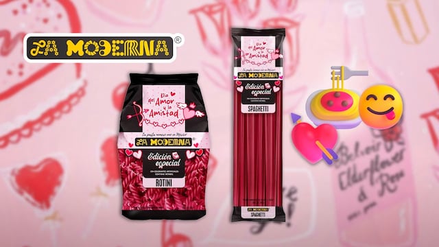 Esta es la edición especial de Pastas La Moderna por San Valentín