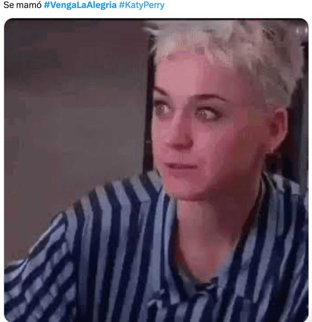 Katy Perry vivió momentos humildes en Venga la Alegría y los memes lo saben