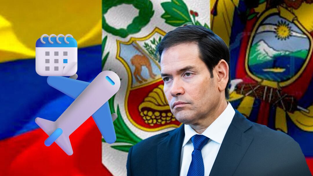 Marco Rubio viajará a Colombia, Ecuador y Perú del 8 al 10 de septiembre