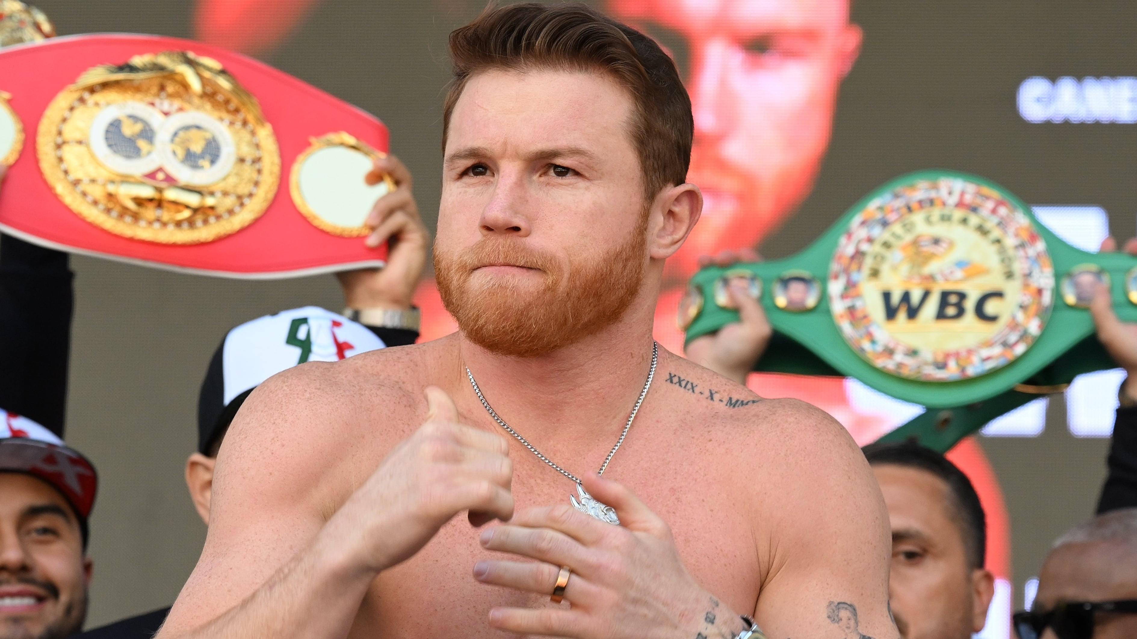 ¿Qué campeonatos expondrá Canelo Álvarez vs Terence Crawford en Las Vegas?