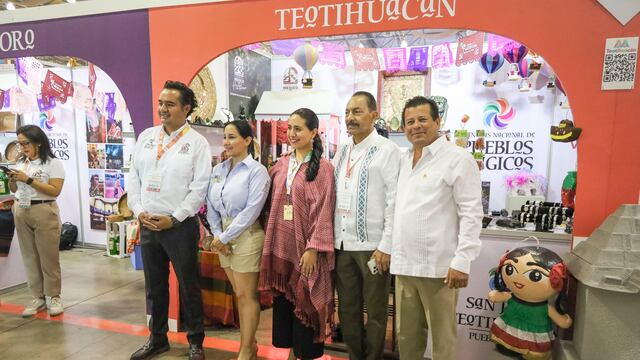 Michelle Núñez en Tianguis Nacional de Pueblos Mágicos