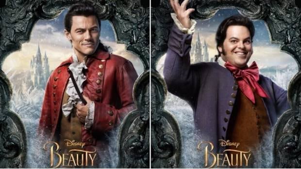 Gaston y Le Fou en 'La Bella y la Bestia'.