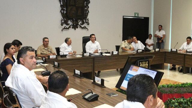 Reunión seguridad Campeche