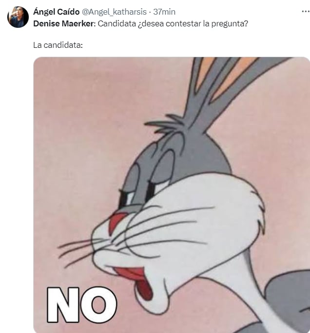 Denise Maerker protagoniza los memes del primer debate presidencial