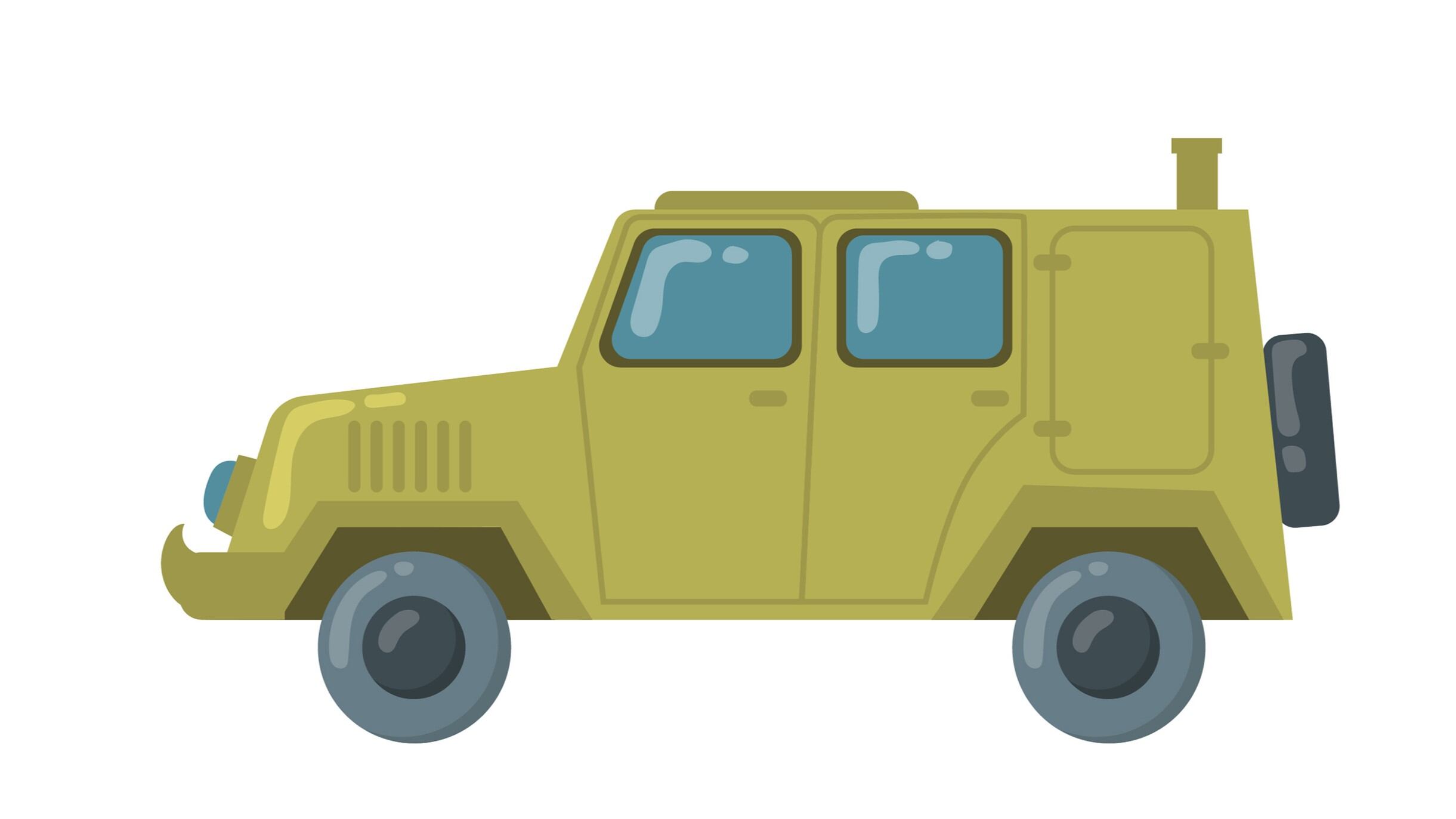 Esta es la razón por la que se usa el verde en vehículos militares de México y el mundo