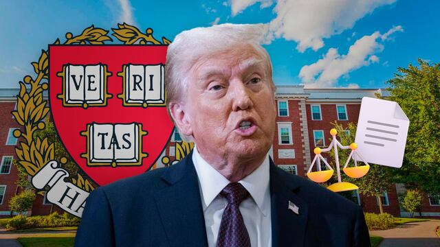 Universidad de Harvard demanda a Donald Trump