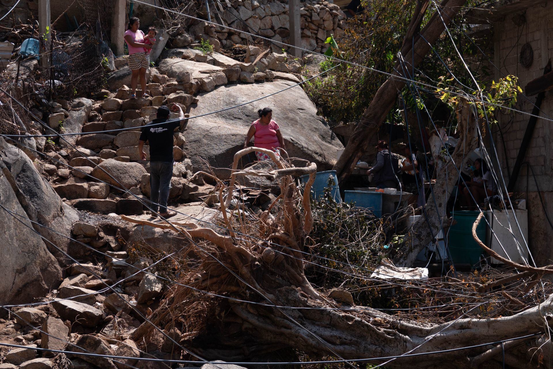 Afectaciones por el huracán Otis