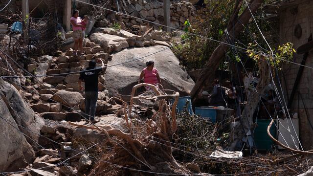 Afectaciones por el huracán Otis