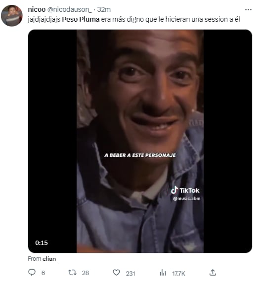 Memes canción de Peso Pluma con BZRP