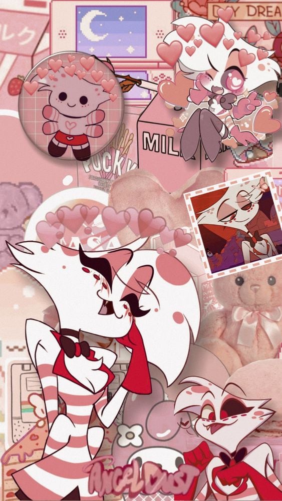 Fondos de pantalla de Angel Dust, Hazbin Hotel