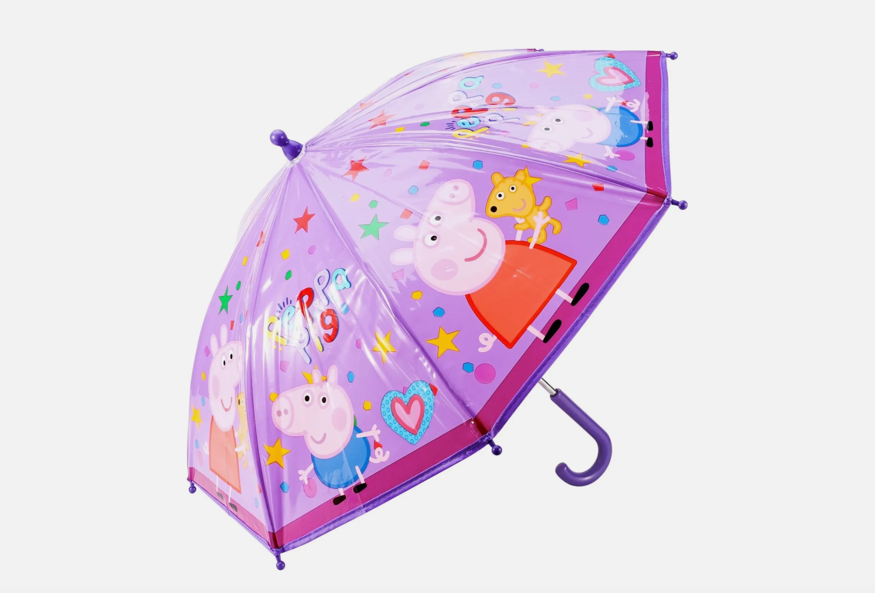 Sombrilla de George y Peppa Pig