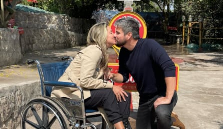 Daniella Álvarez y Daniel Arenas