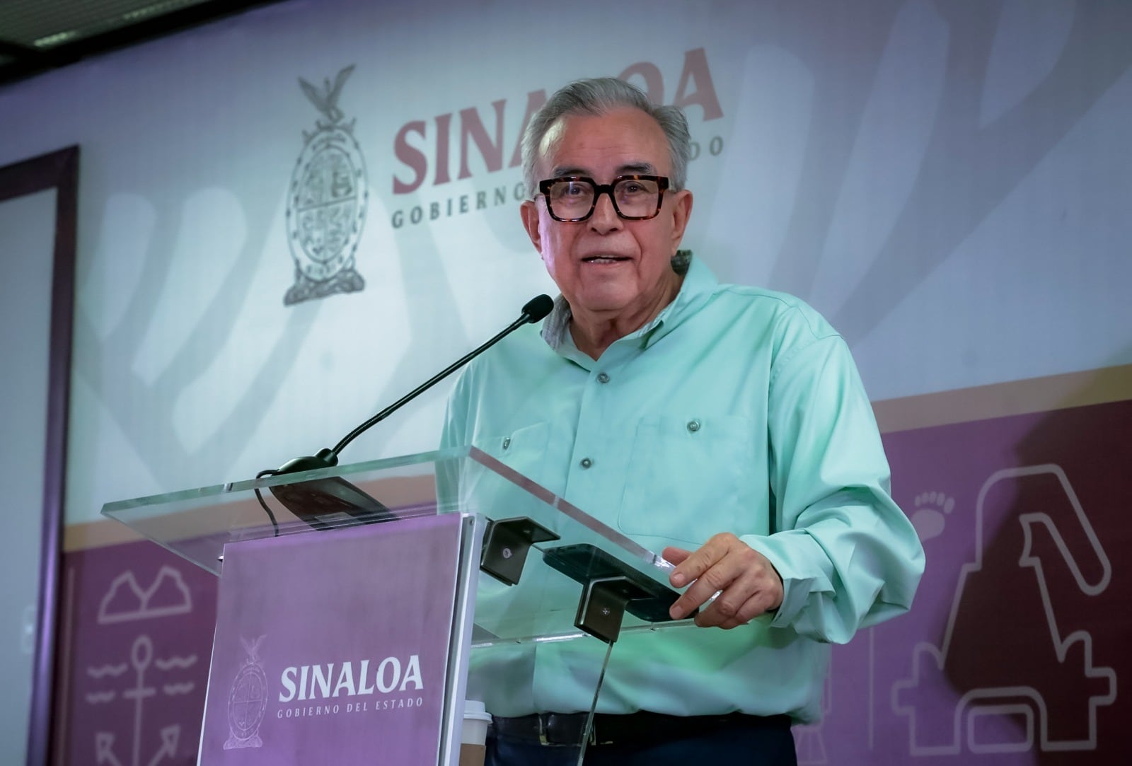 Rubén Rocha, gobernador de Sinaloa