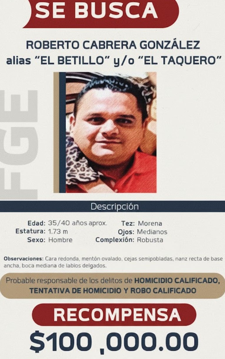 Roberto ‘N’, alias ‘El Taquero’,