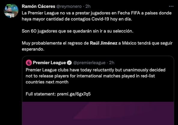 La Premier League no prestará a sus jugadores en la Fecha FIFA