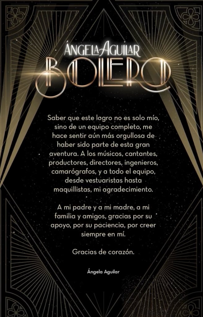 Ángela Aguilar reaparece y dedica emotivo video