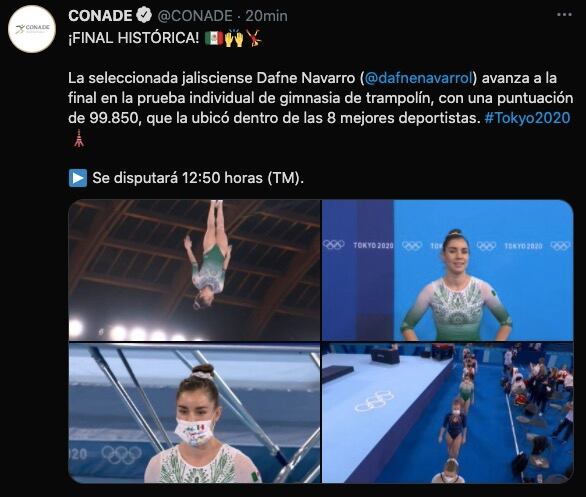 Dafne Navarro en Tokio 2021